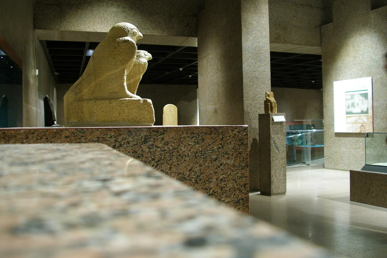 Museum context for examining faces and portrait conventions